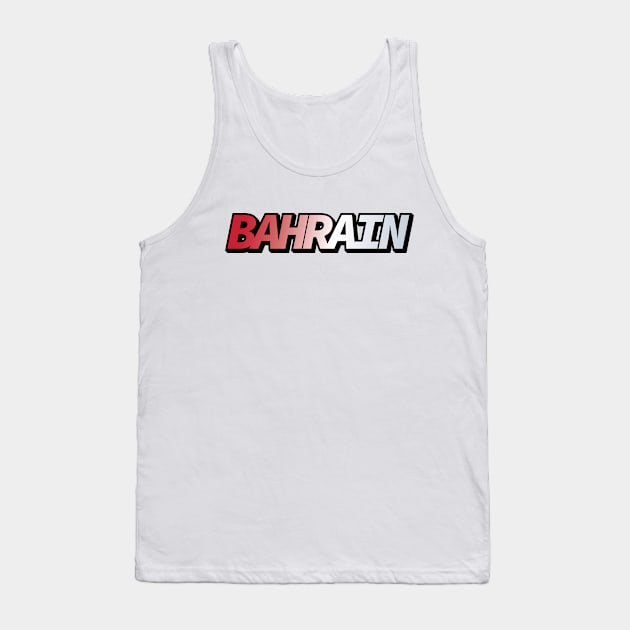 Bahrain Tank Top by Sthickers